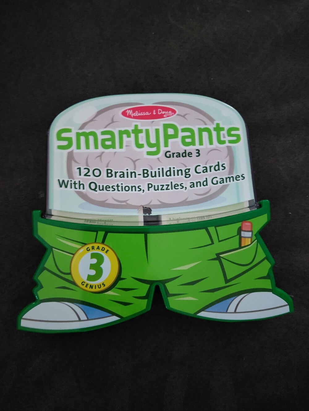Melissa & Doug SmartyPants Grade 3 Brain-Building Cards - Green